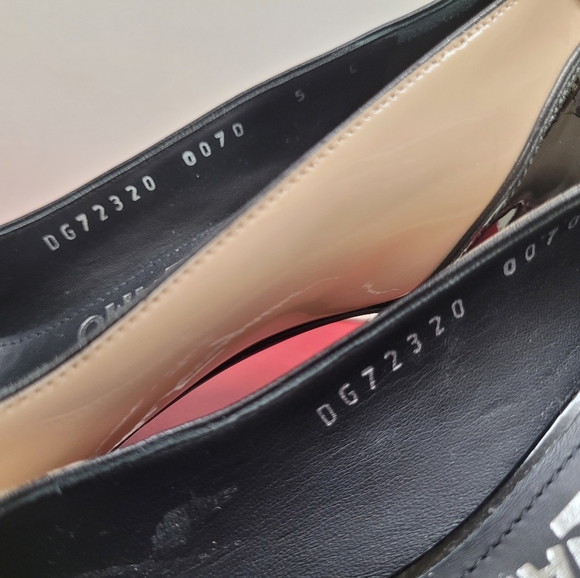 NWOT Ferragamo Carla Mix Pumps - Picture 9 of 13